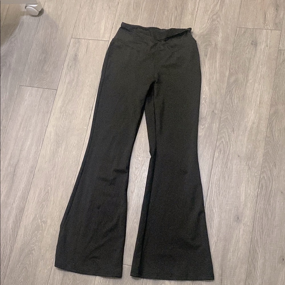 Black Flared Pants